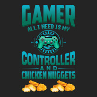 Gamer  For Kids Adults Video Games Chicken Nuggets 3/4 Sleeve Shirt | Artistshot