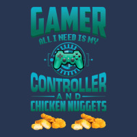 Gamer  For Kids Adults Video Games Chicken Nuggets Men Denim Jacket | Artistshot