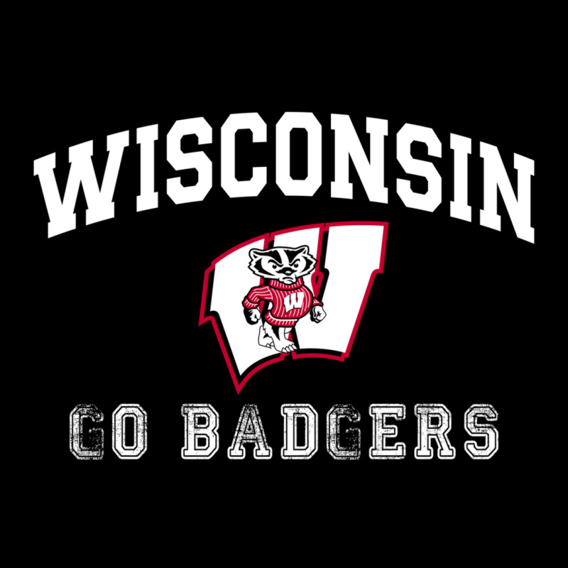 Wisconsin Go Badgers V-neck Tee | Artistshot