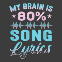 My Brain Is 80 Song Lyrics Funny Singer Catchy Tune Lyrics T Shirt Men's Polo Shirt | Artistshot