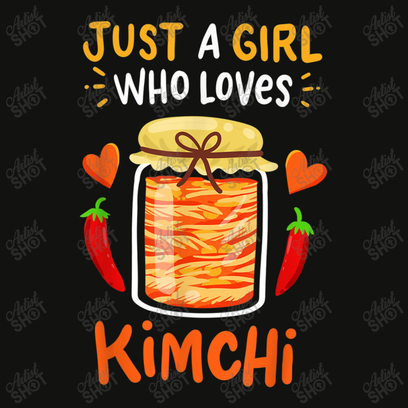 Fermented Vegetables Quote Just A Girl Who Loves Kimchi Scorecard Crop Tee by LaytonDesign | Artistshot