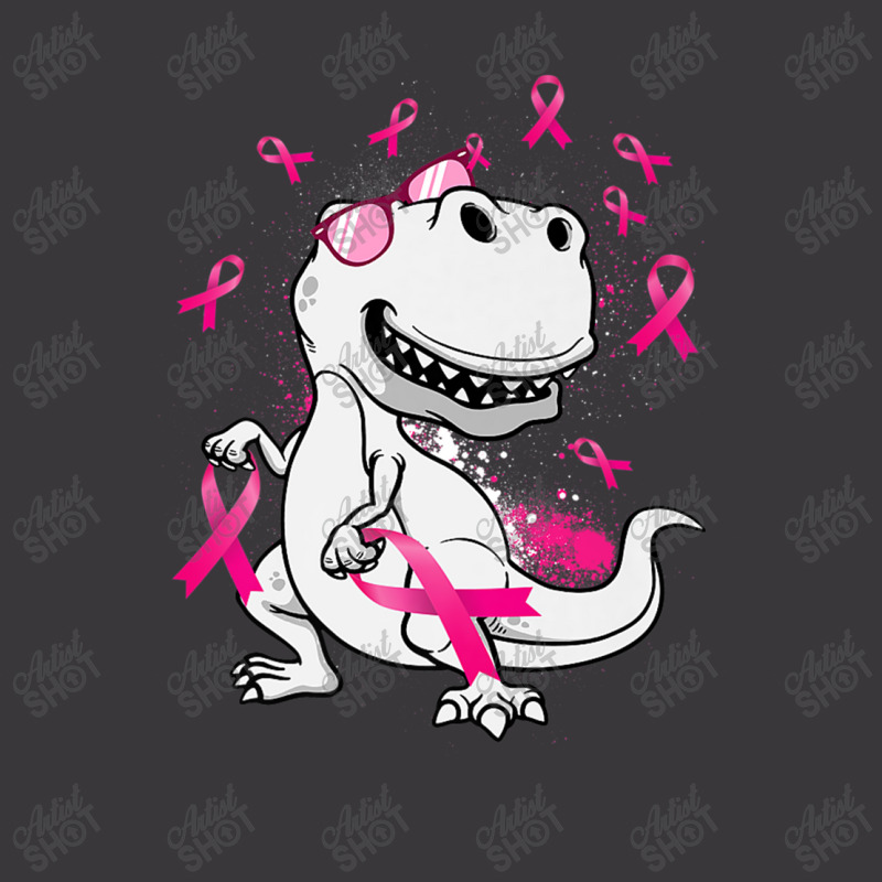 In October We Wear Pink Breast Cancer T Rex Dinosaur Boys Ladies Curvy T-Shirt by MadisonDesign | Artistshot