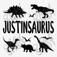 Dinosaur T Rex Justin Justinsaurus Boys Dino Name My Favorite People Classic T-shirt | Artistshot