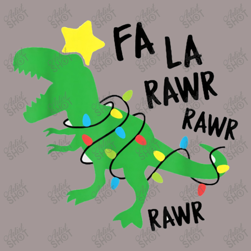 Fa Ra Ra Rawr Santa T Rex Dinosaur Christmas Dino Xmas Sing For Mens W Vintage Short | Artistshot