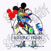 Funny Cute Dinosaur Wrong Tyrannosaurus Park Glasses Graphic Tank Top | Artistshot