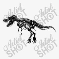 T Rex Trex Dino Dinosaur Black White Sceleton Art Mens My Favorite Champion Hoodie | Artistshot