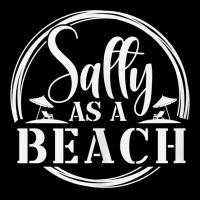 Salty As A Beach Tank Top Adjustable Cap | Artistshot