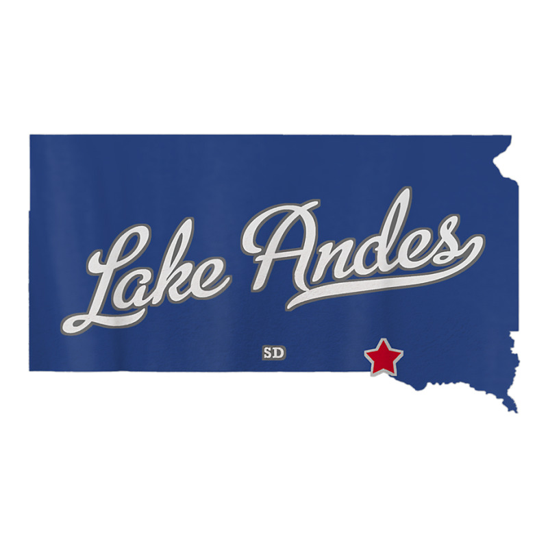 Lake Andes South Dakota Sd Map T Shirt Youth Tee by dubrayhecallezhd | Artistshot