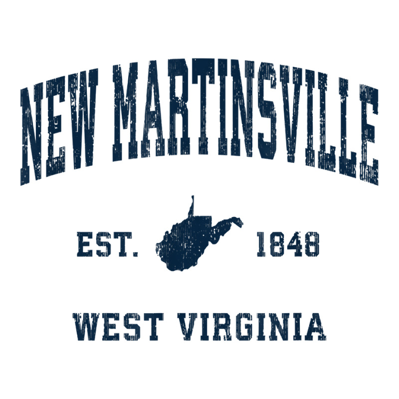 New Martinsville West Virginia Wv Vintage Athletic Navy Spor T Shirt Youth Hoodie | Artistshot