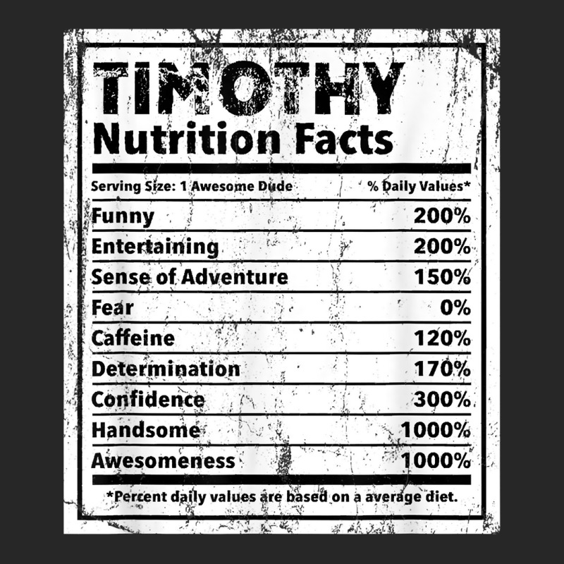 Timothy Nutrition Facts Funny Name Humor Nickname T Shirt Women's Pajamas Set by pilusoekyokeln | Artistshot