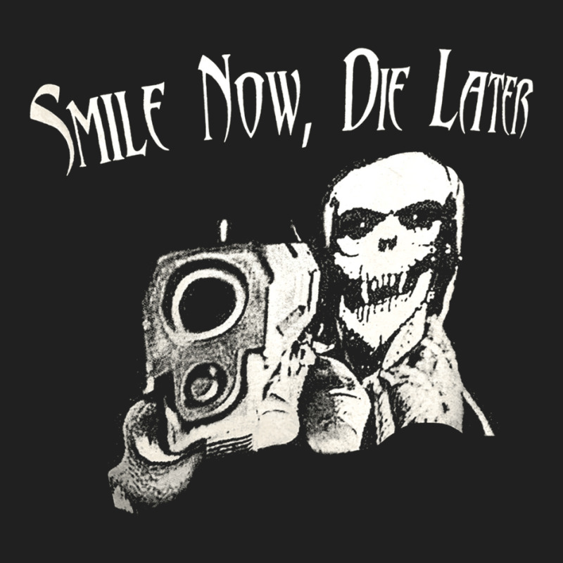 Smile Now Die Later, Smile Now Die Laters, The Smile Now Die Later, Sm Drawstring Bags | Artistshot