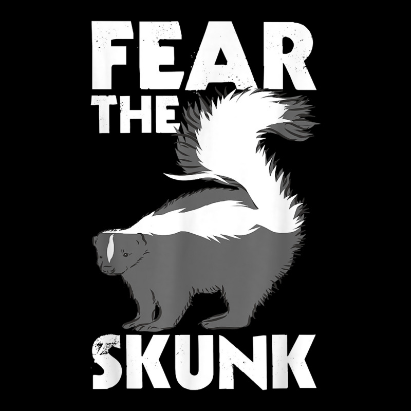 Fear The Skunk   Zoologist Zookeeper Wildlife Animal Lover T Shirt Youth Jogger by lacourpnyaray3 | Artistshot