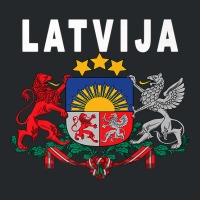 Latvian Language Latvija Emblem Premium T Shirt Crewneck Sweatshirt | Artistshot