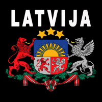 Latvian Language Latvija Emblem Premium T Shirt Men's 3/4 Sleeve Pajama Set | Artistshot