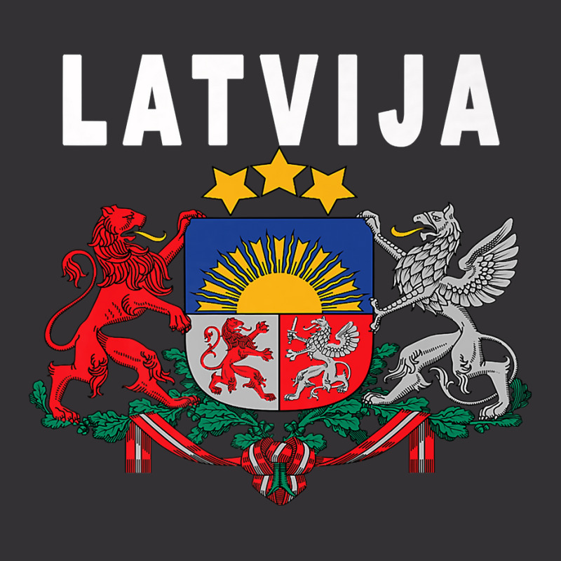 Latvian Language Latvija Emblem Premium T Shirt Vintage Short | Artistshot