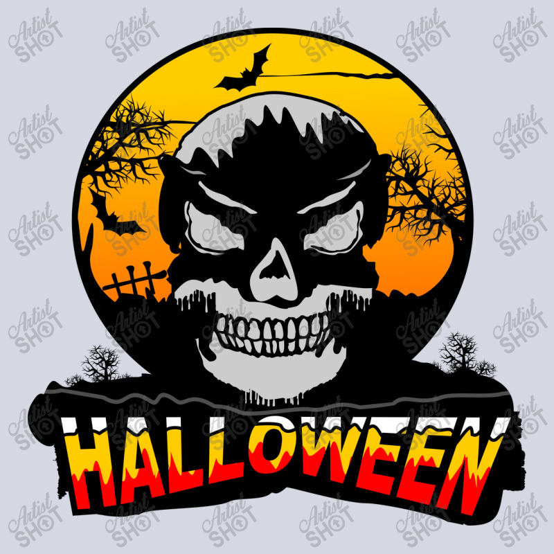 Halloween Graphic T-shirt Design And Typography Fleece Short | Artistshot