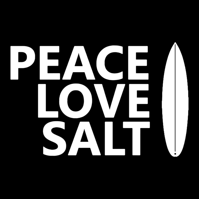 Peace Love Salt   Surfboard Pocket T-shirt | Artistshot