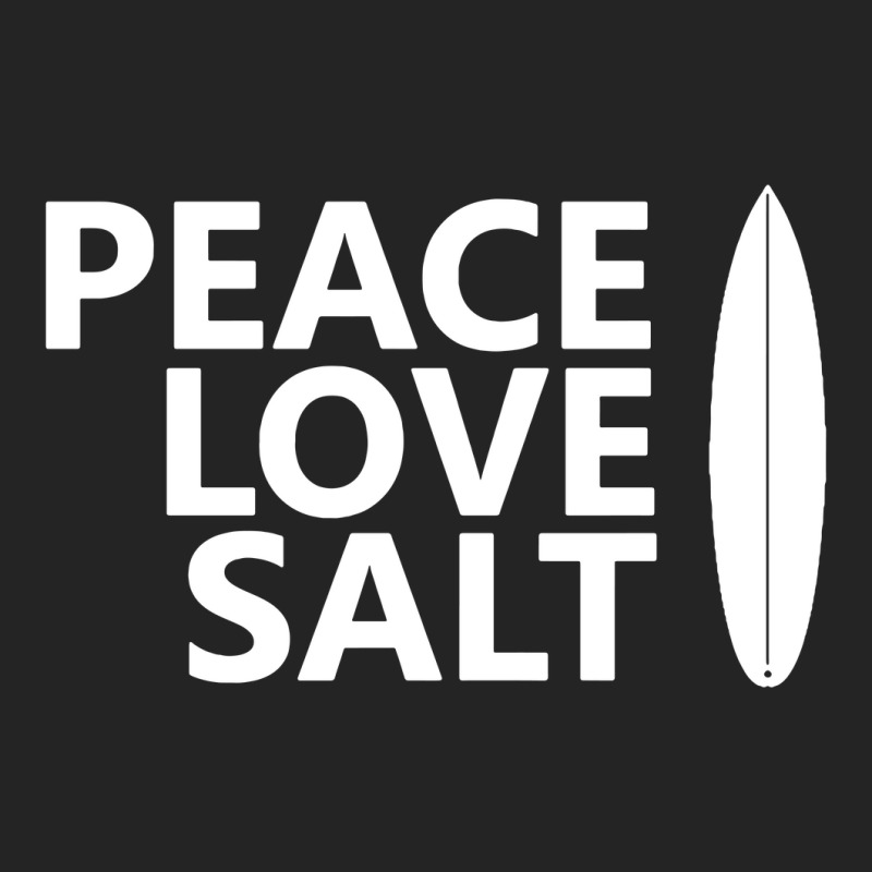 Peace Love Salt   Surfboard 3/4 Sleeve Shirt | Artistshot