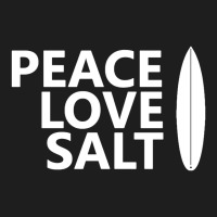 Peace Love Salt   Surfboard Classic T-shirt | Artistshot