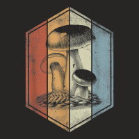 Mushroom Retro Style Mycology Fungi Foraging Mushroom Lover T Shirt Ladies Fitted T-shirt | Artistshot