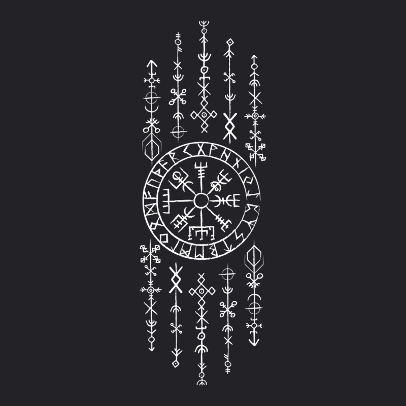 Magical Norse Mythology   Vegvísir Vikings Myth T Shirt Youth Tee by swaratpoavonabil | Artistshot