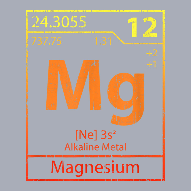 Magnesium Periodic Table Of Elements Funny Chemistry Vintage T Shirt Tank Dress by swaratpoavonabil | Artistshot