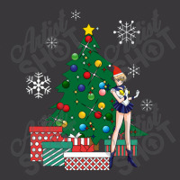 Uranus Around The Christmas Tree Sailor Moon Ladies Curvy T-shirt | Artistshot