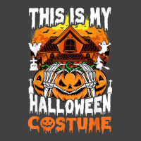 This Is My Halloween Costume Pumpkin Scary Halloween Night Art Charact Vintage T-shirt | Artistshot