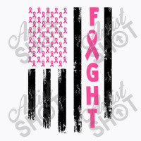 Fight Breast Survivor American Flag Breast Cancer Awareness Lover Gift T-shirt | Artistshot