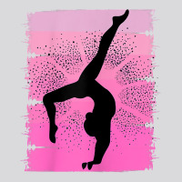 Pink Retro Gymnastics Girls Motivational Handstand Queen T Shirt Women's Triblend Scoop T-shirt | Artistshot