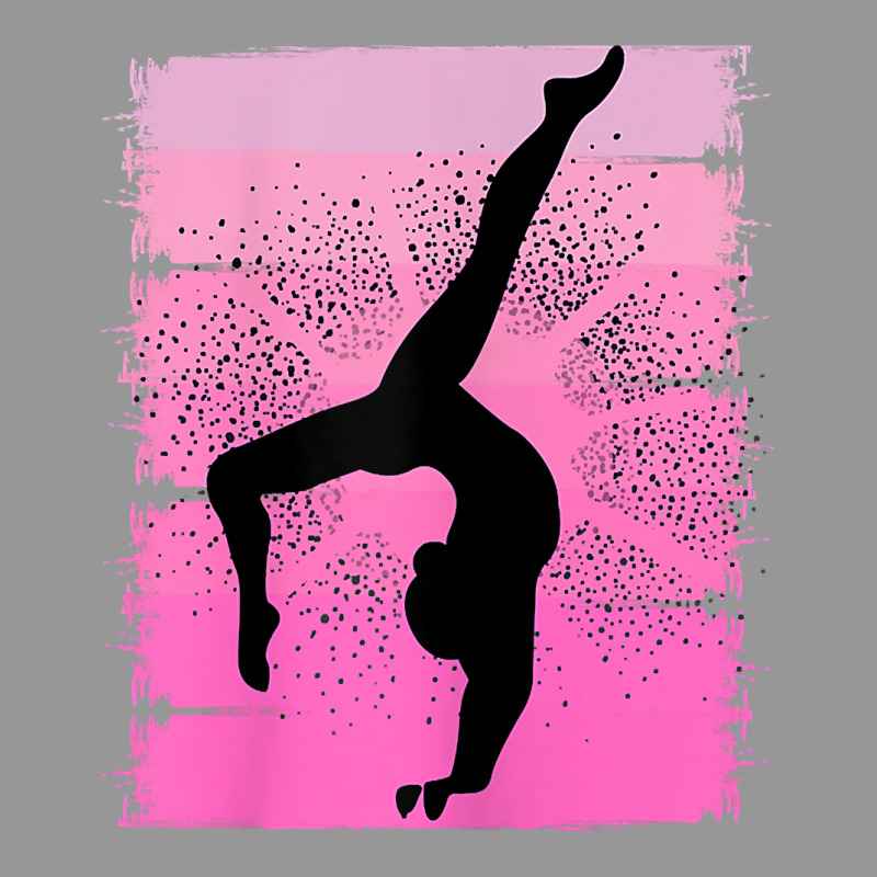 Pink Retro Gymnastics Girls Motivational Handstand Queen T Shirt Women's V-Neck T-Shirt by weidenkifinckvd | Artistshot