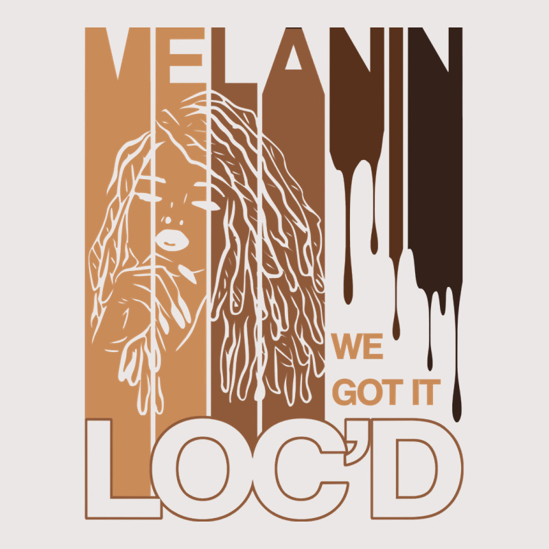 Melanin Drippin We Got It Loc'd Black Afro Natural Hair Pullover Hoodi Pocket T-shirt | Artistshot