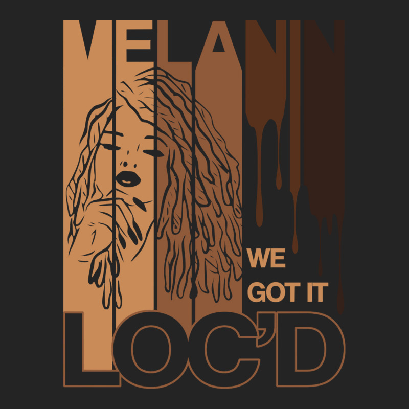 Melanin Drippin We Got It Loc'd Black Afro Natural Hair Pullover Hoodi 3/4 Sleeve Shirt | Artistshot