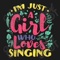 I'm Just A Girl Who Loves Singing - Karaoke Musician Singer Hoodie & Jogger Set | Artistshot