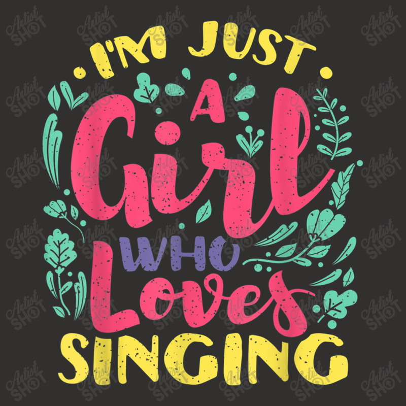 I'm Just A Girl Who Loves Singing - Karaoke Musician Singer Champion Hoodie by Juan-Design | Artistshot