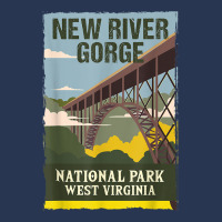 New River Gorge Us National Park Preserve West Virginia Gift T Shirt Men Denim Jacket | Artistshot