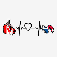 Canada Panama Flag Canadian Panamanian Heartbeat T Shirt Classic T-shirt | Artistshot