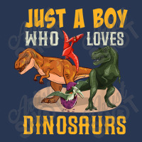 Just A Boy Who Loves Dinosaurs Young Paleontologist Men Denim Jacket | Artistshot