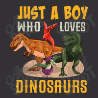 Just A Boy Who Loves Dinosaurs Young Paleontologist Vintage Hoodie And Short Set | Artistshot