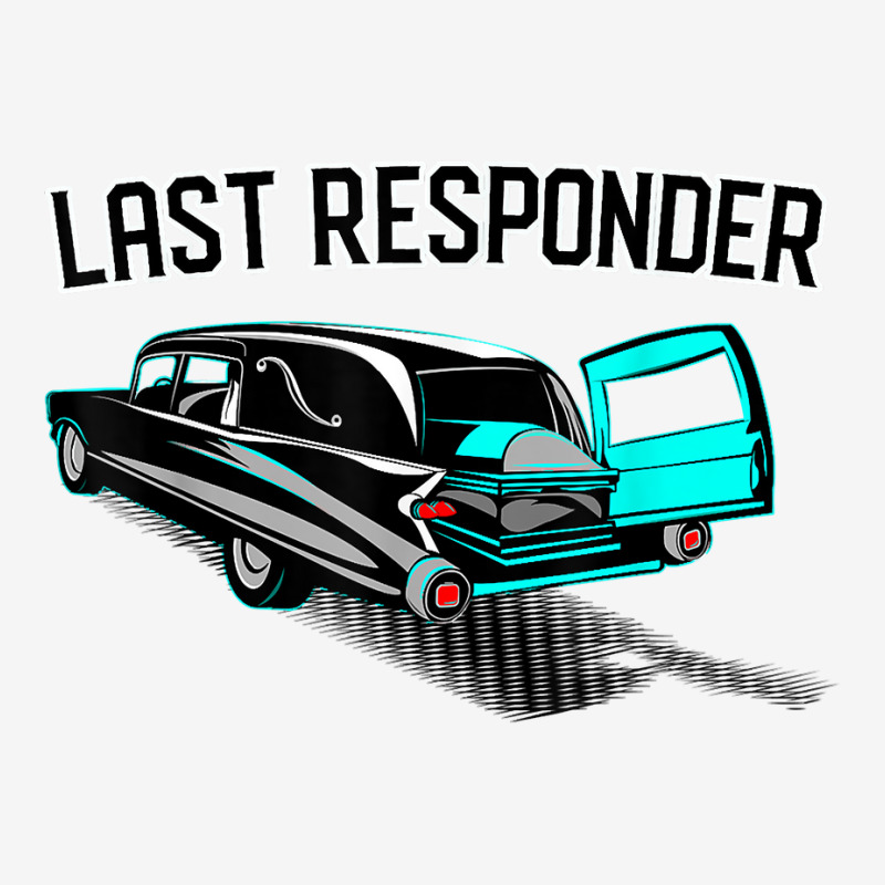 Last Responder Coroner Vintage Hearse Casket T Shirt Adjustable Cap | Artistshot