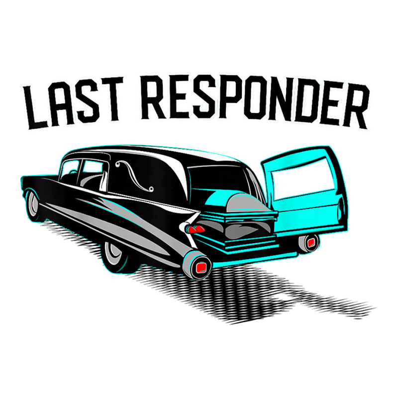 Last Responder Coroner Vintage Hearse Casket T Shirt 3/4 Sleeve Shirt | Artistshot