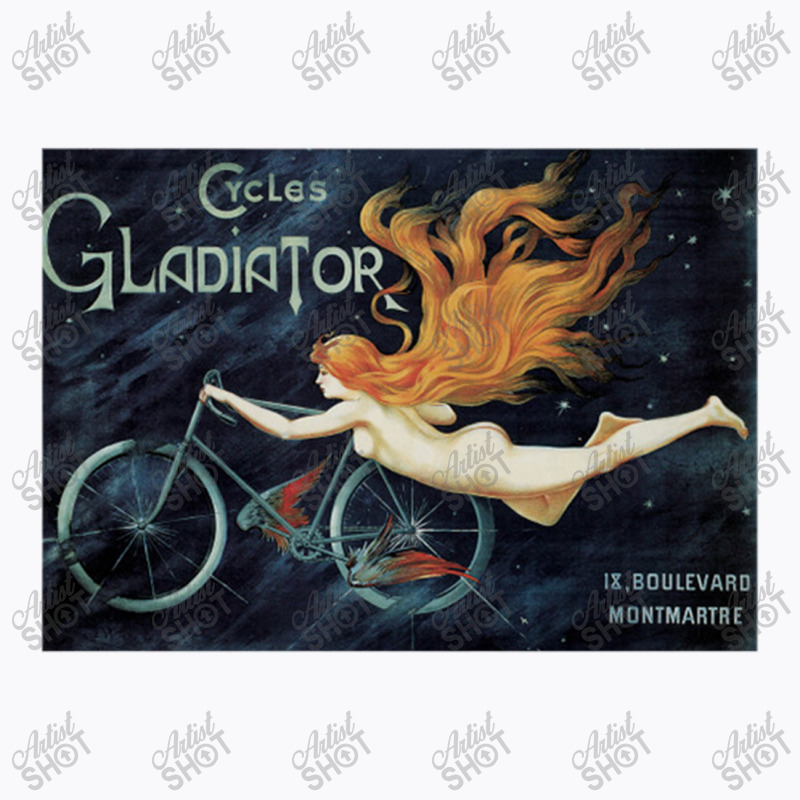 Gladiator Cycles Art Nouveau Gladiator T-Shirt by acesenpaii | Artistshot