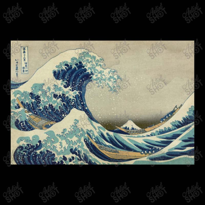 Great Wave Off The Coast Of Kanagawa By Katsushika Hokusai V-Neck Tee by acesenpaii | Artistshot