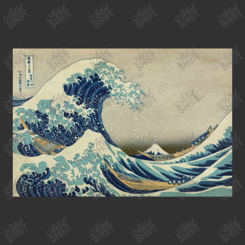 Great Wave Off The Coast Of Kanagawa By Katsushika Hokusai Vintage Short by acesenpaii | Artistshot