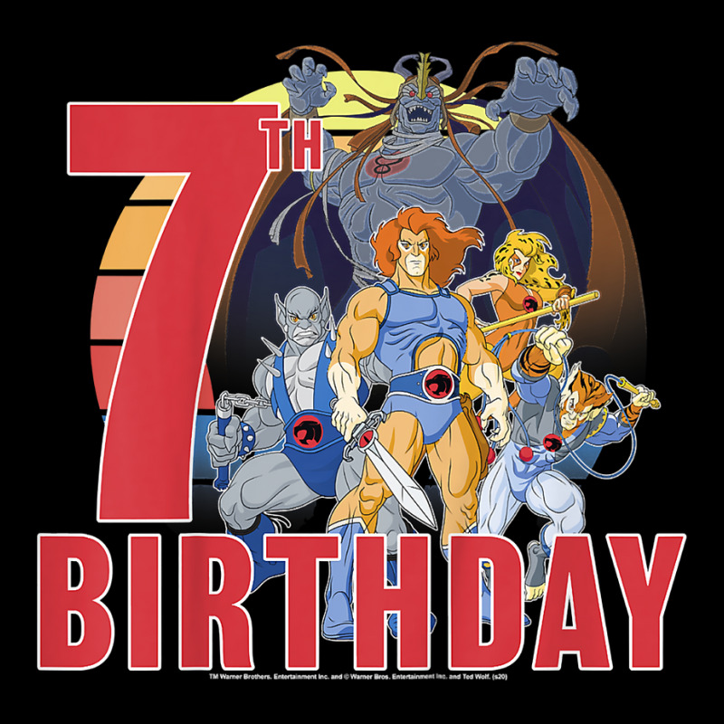 Kids Thundercats Happy 7th Birthday T Shirt Long Sleeve Shirts by uekirstockpg | Artistshot