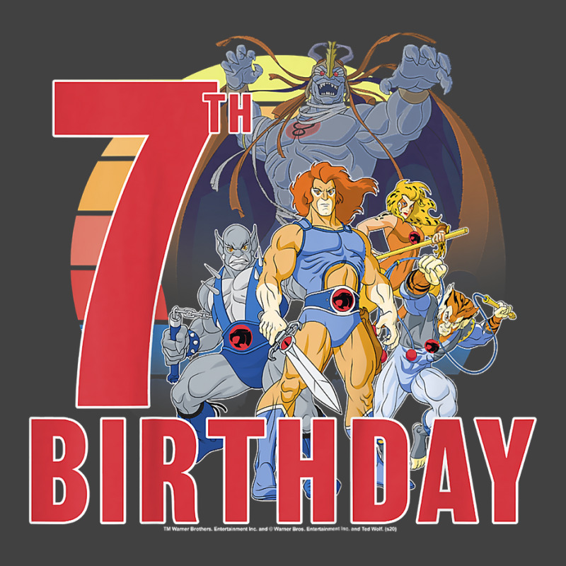 Kids Thundercats Happy 7th Birthday T Shirt Vintage T-Shirt by uekirstockpg | Artistshot