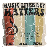 Music Literacy Matters I Like To Eat Puppies Unisex Hoodie | Artistshot