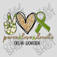 Womens Organ Donation Peace Love Donate Give Someone Life Donate Funny Men's Polo Shirt | Artistshot