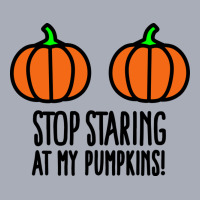 Stop Staring At My Pumpkins - Halloween Boobs Tank Dress | Artistshot