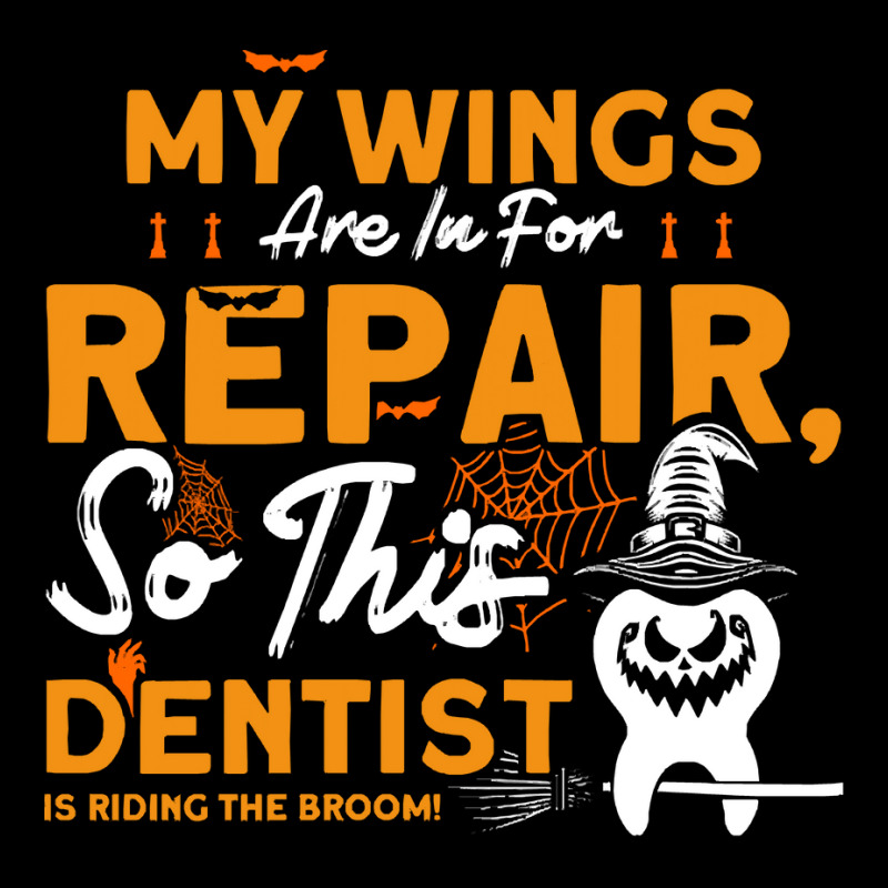 Dentist T  Shirt This Dentist Riding The Broom Dentist Halloween Costu Adjustable Cap | Artistshot